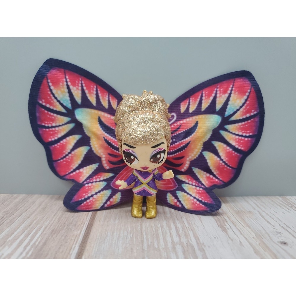 Hatchimals Pixies Wilder Wings Groovy Ginny Glittery Pixie Doll‎